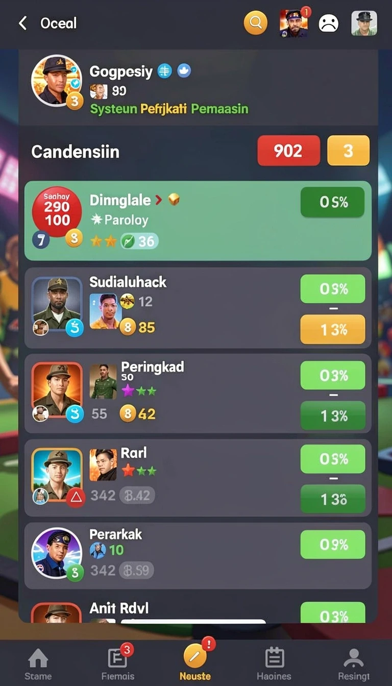 Tampilan utama aplikasi qt777 Versi Terbaru untuk Android Tanpa Ribet yang intuitif dan efisien.
