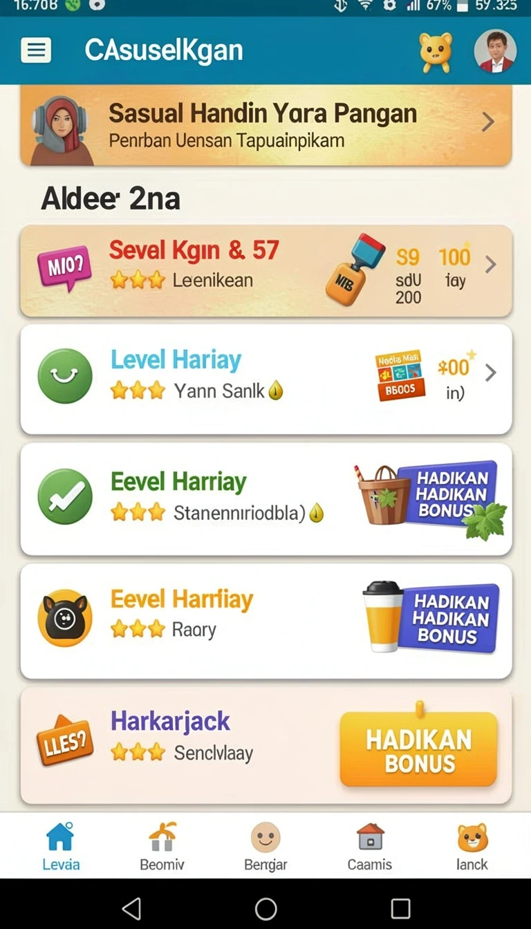 Tampilan utama aplikasi Aplikasi sumtoto Terbaru: Review dan Link Download yang intuitif dan efisien.