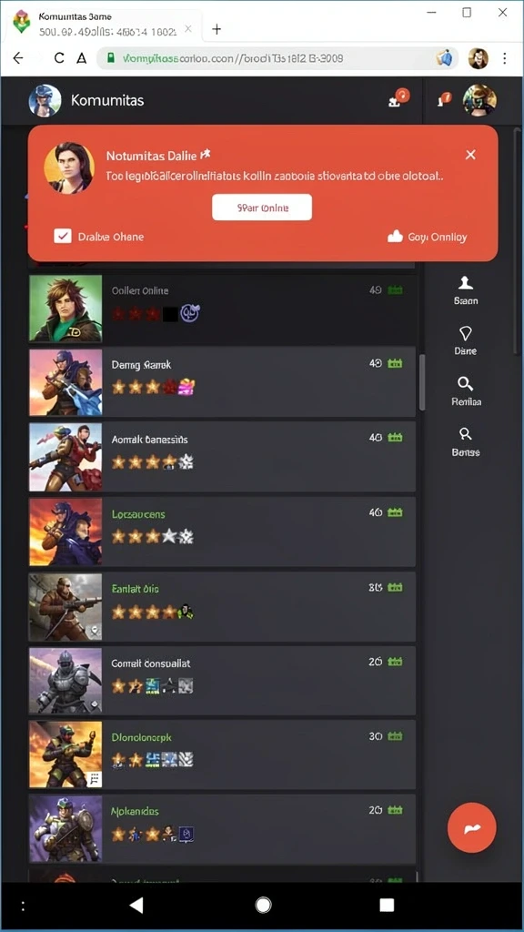 Tampilan utama aplikasi 7game APK: Cara Download dan Instal di Android yang intuitif dan efisien.